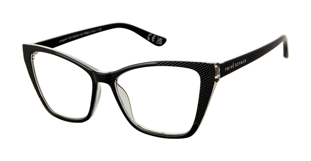 Black Acrylic Oval Shape Safety Glasses, Size: Free, Lens Type