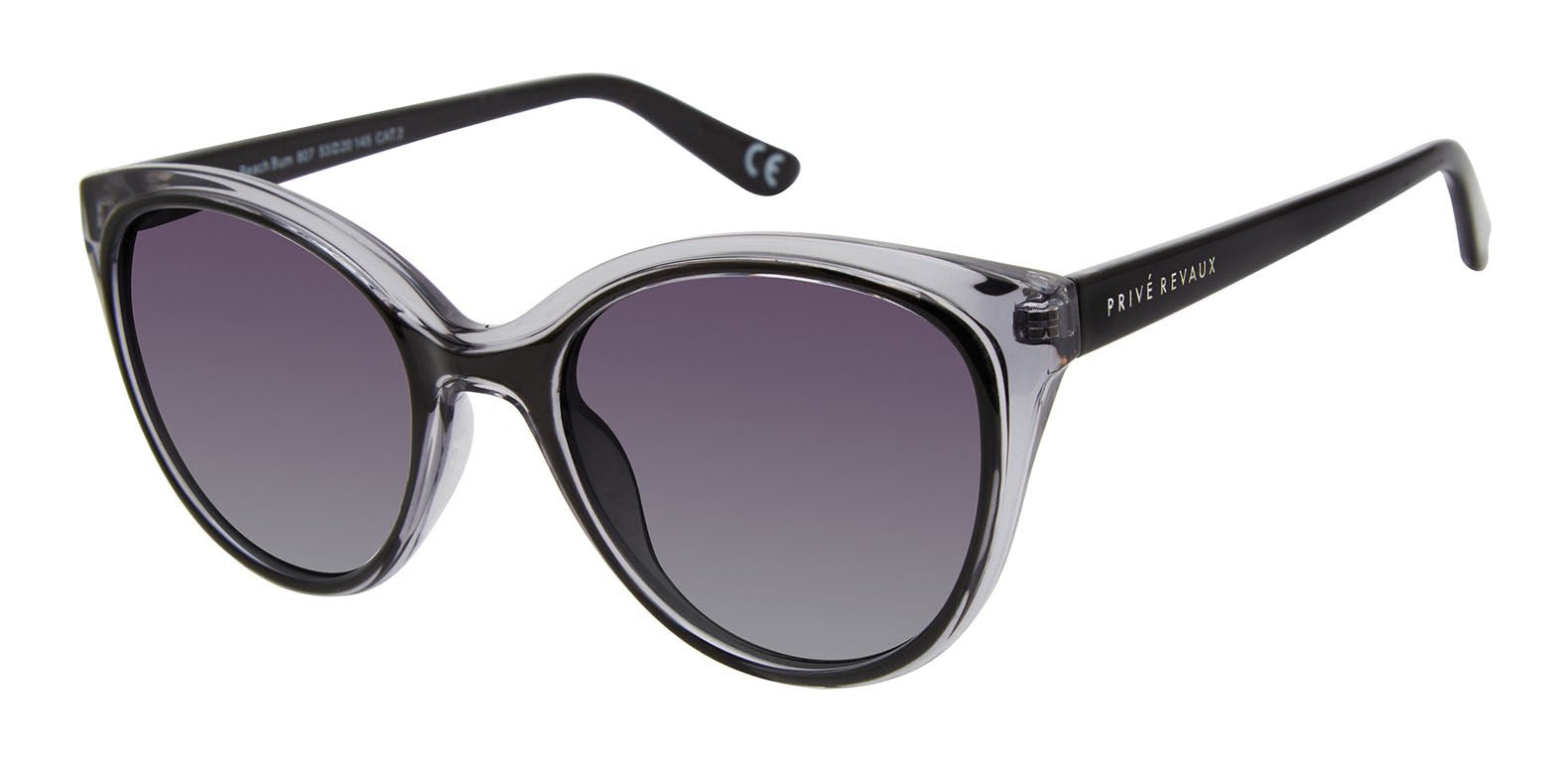 Black | Privé Revaux Beach Bum Sunglasses