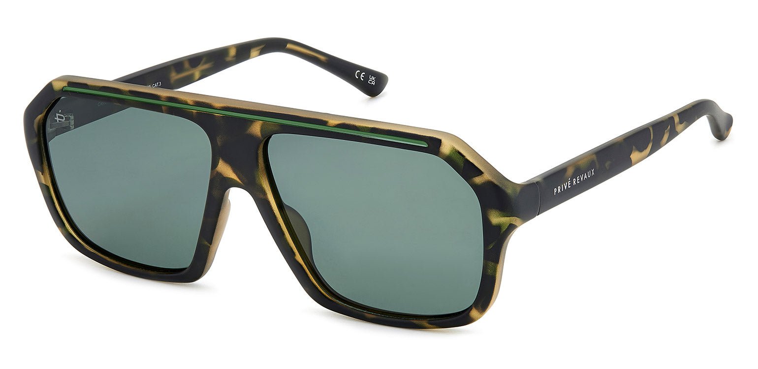 Matte Green Havana | Privé Revaux Clevelander Sunglasses