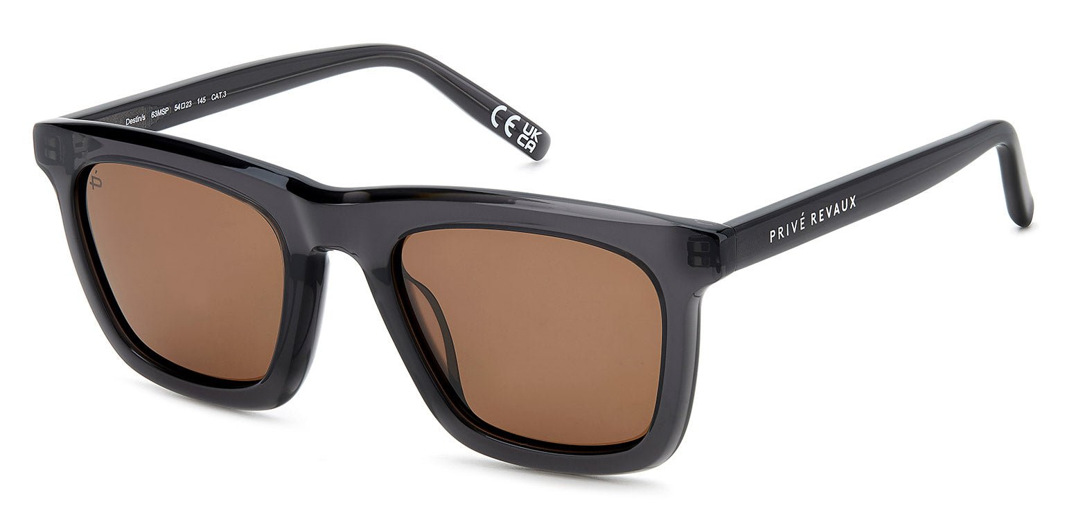 Crystal Grey | Privé Revaux Destin Sunglasses