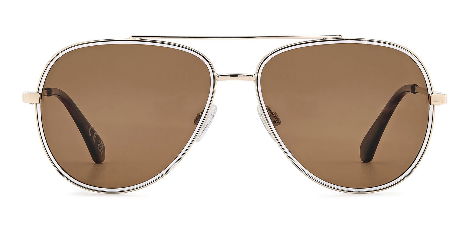 Gold White | Privé Revaux Glowin Hour Sunglasses