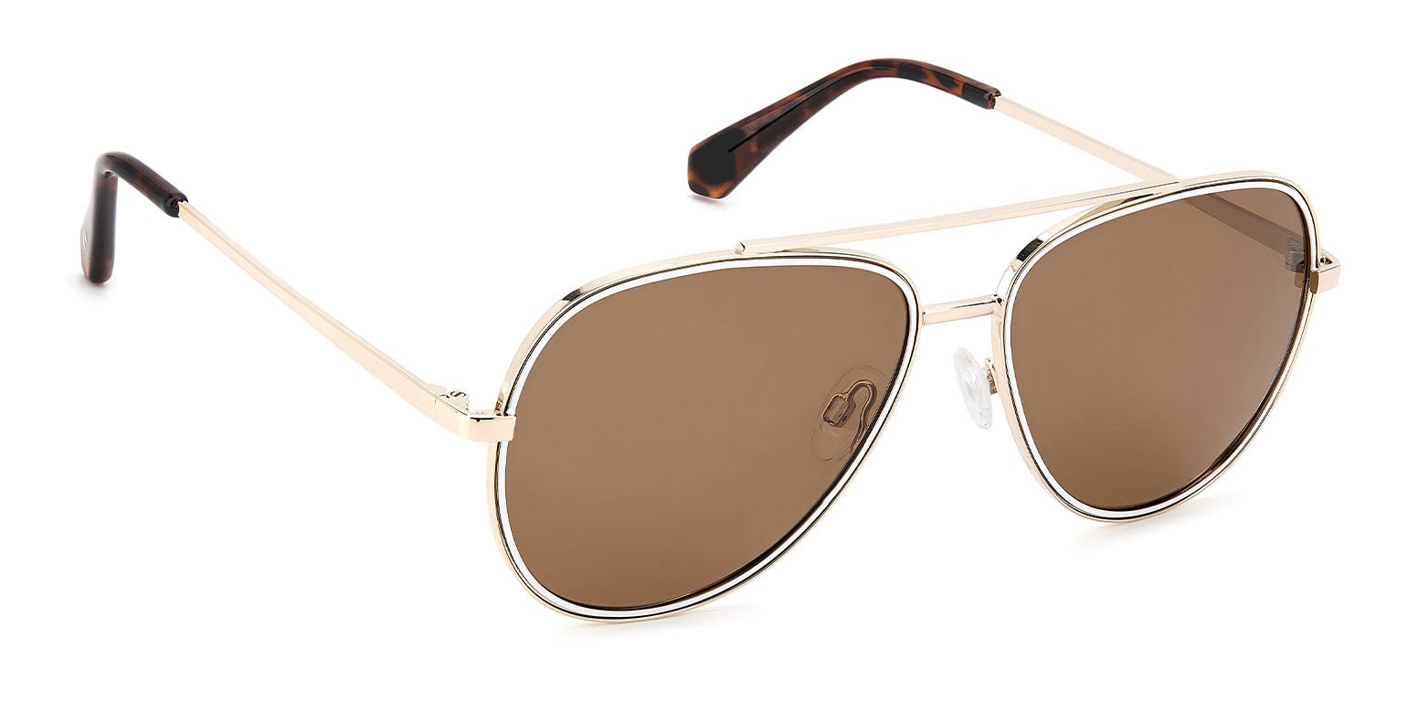 Gold White | Privé Revaux Glowin Hour Sunglasses