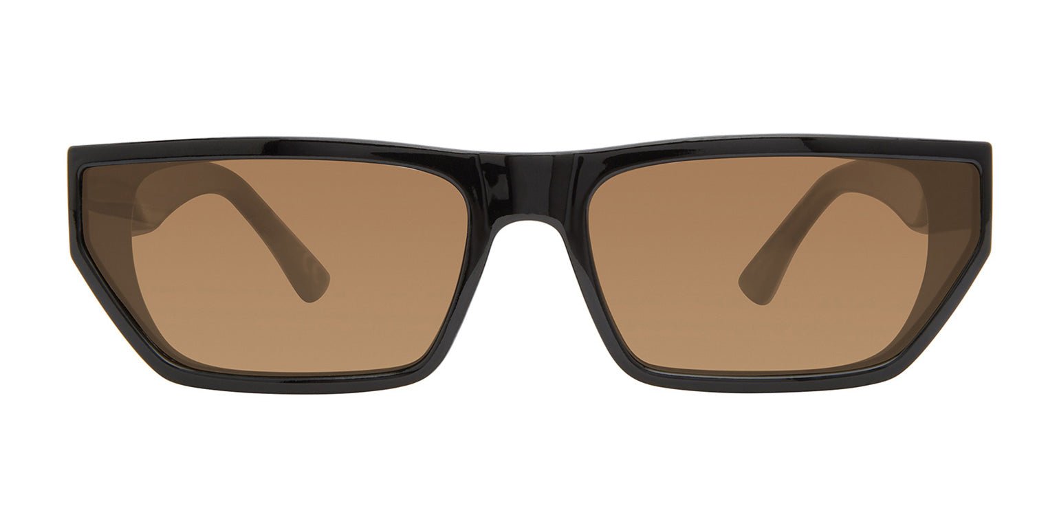 Black | Privé Revaux Low Key Narrow Sunglasses