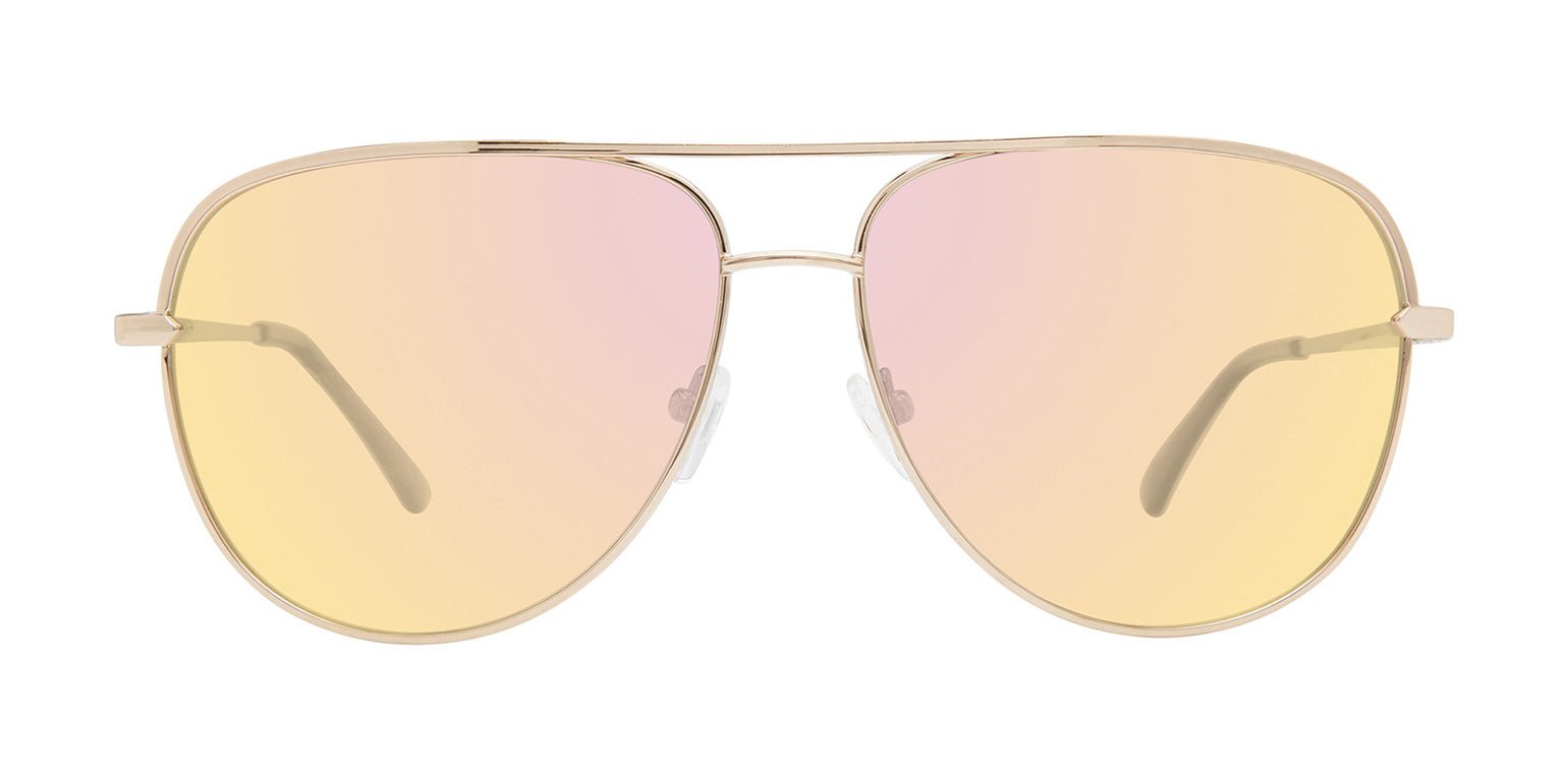 Rose Gold/Pink | Privé Revaux Stunt Man Designer Aviators Sunglasses