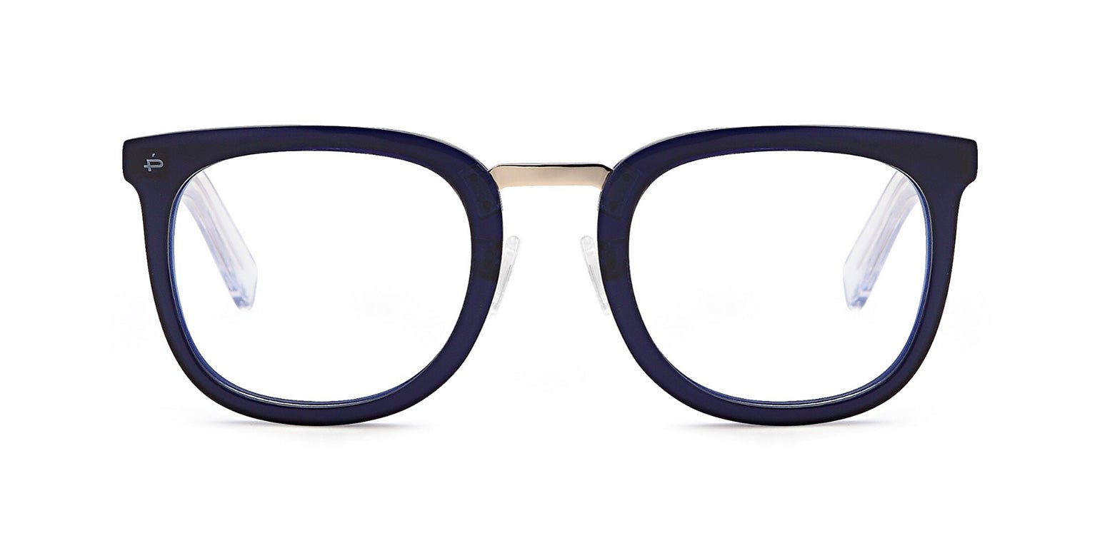 Midnight Navy/Clear | Privé Revaux The Alchemist reading glasses with blue light filter