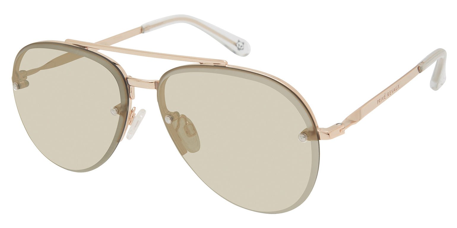 Champagne Gold | Privé Revaux Bijou Colored Lens Aviator Sunglasses