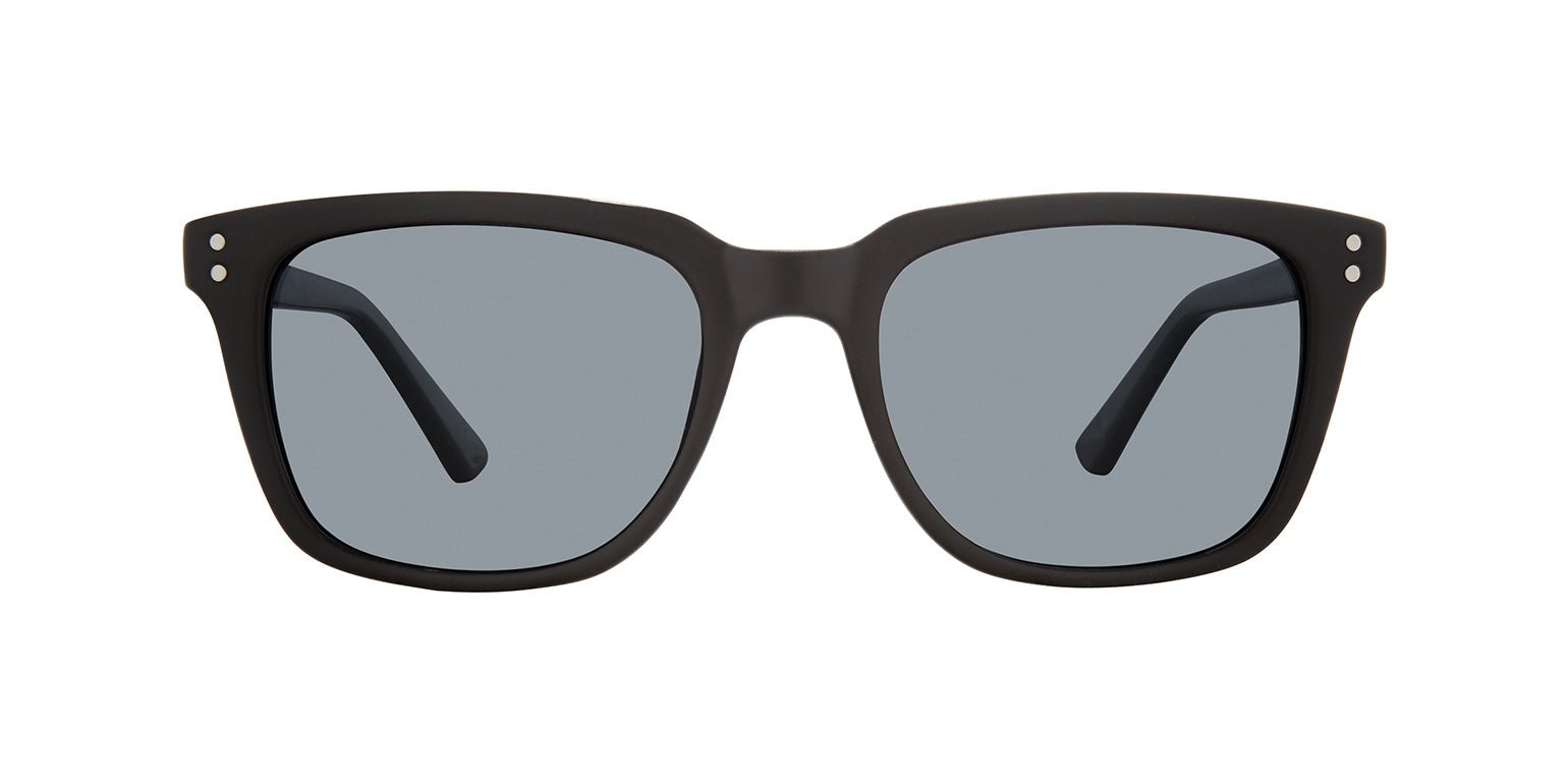 Matte Caviar Black | Privé Revaux The Dean Rectangle Sunglasses