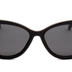 Caviar Black/Black | Privé Revaux The Hepburn Black Cat Eye Sunglasses