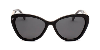 Caviar Black/Black | Privé Revaux The Hepburn Black Cat Eye Sunglasses