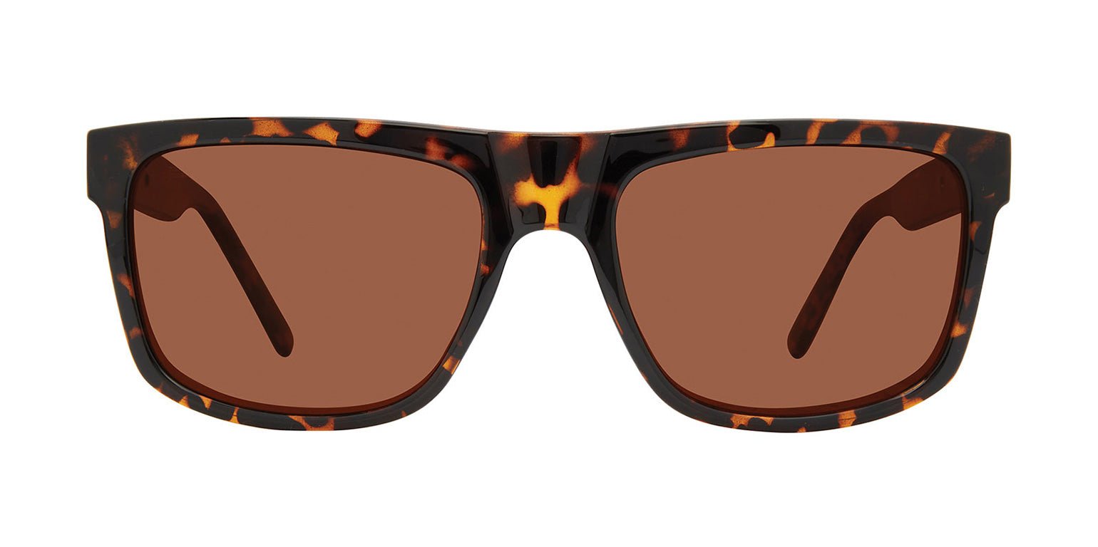 Chestnut Brown Tort | Privé Revaux The Kingston Rectangle Frame Sunglasses