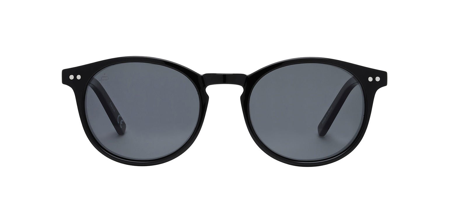 Matte Black/Black Gradient | Privé Revaux The Maestro Circle Sunglasses For Men