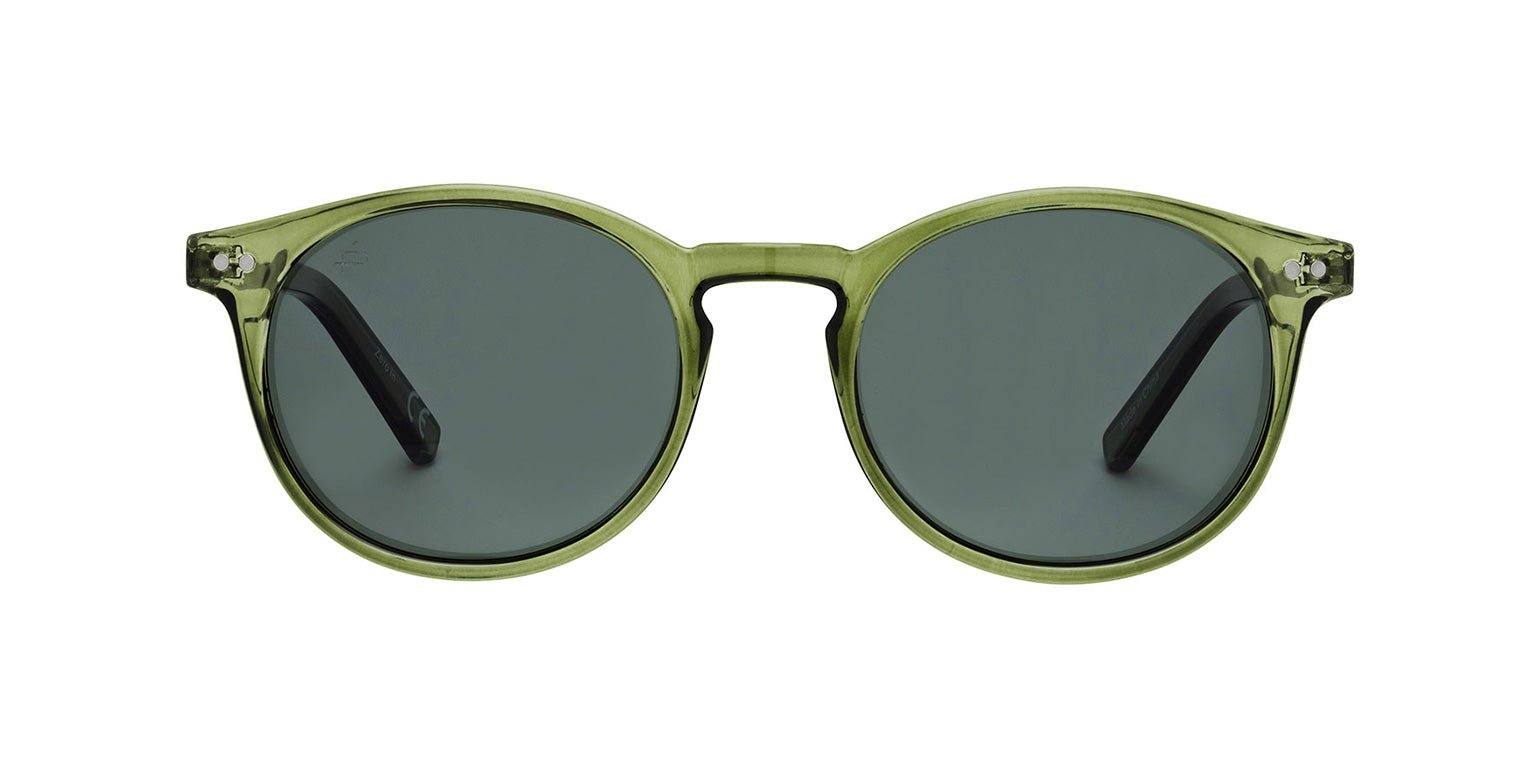 Hunter Green | Privé Revaux The Maestro X Round Polarized Sunglasses