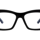Caviar Black | Privé Revaux Morphe Cat Eye Reader Glasses
