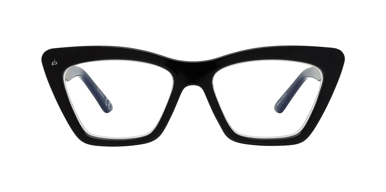 Caviar Black | Privé Revaux Morphe Cat Eye Reader Glasses