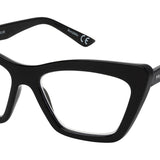 Caviar Black | Privé Revaux Morphe Designer Cat Eye Reading Glasses