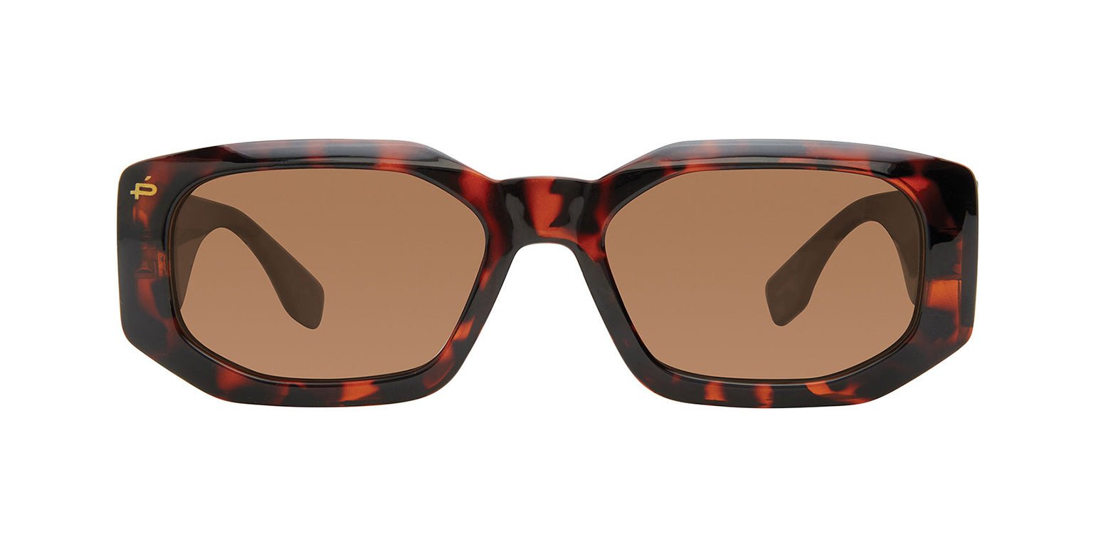 Deep Chocolate Tort | Privé Revaux The Paris Designer Geometric Sunglasses