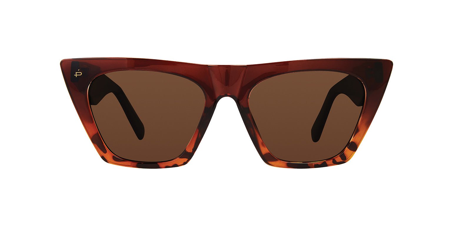 Chocolate/Tortoise | Privé Revaux The Victoria Mini Sunglasses