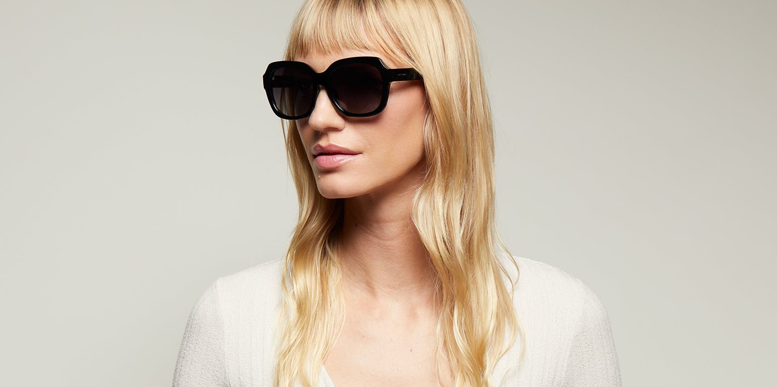 Black | Privé Revaux Espanola Way Retro Oversized Sunglasses