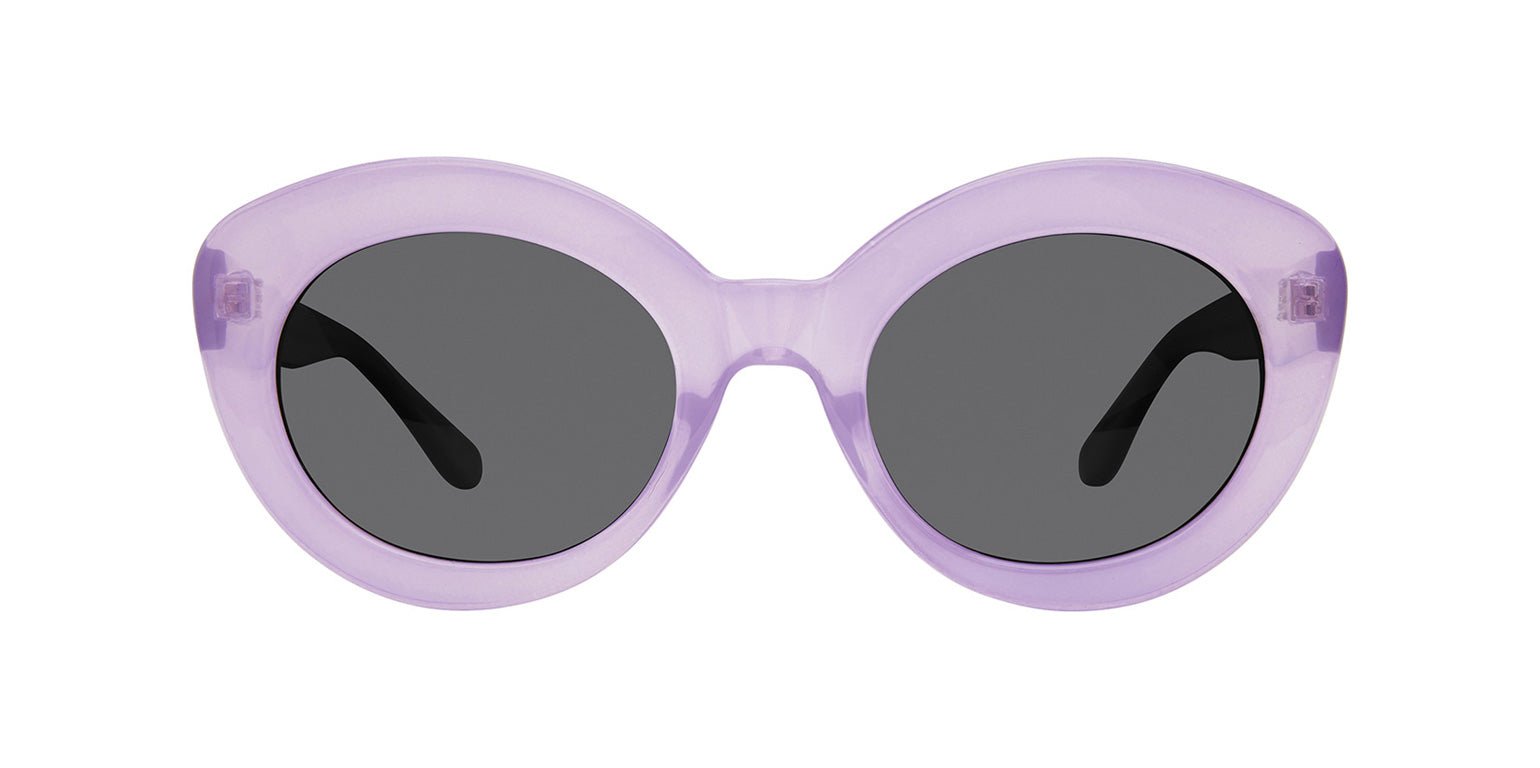 Prive Revaux Chocolate & Purple After Party Round Sunglasses