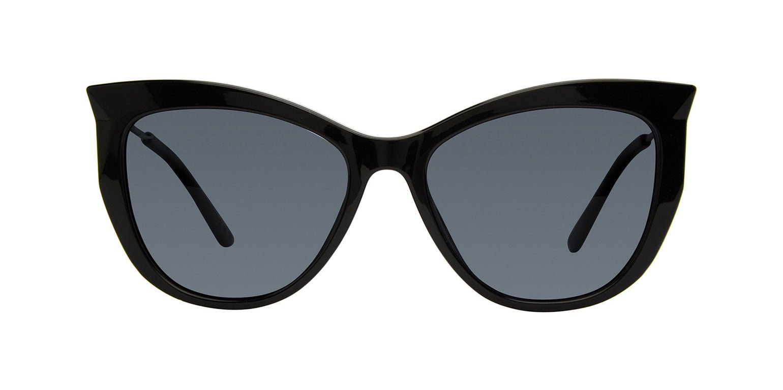 Black/Grey | Privé Revaux Moxy Black Trendy Sunglasses
