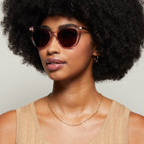 Light Pink | Privé Revaux Moxy Clear Frame Sunglasses