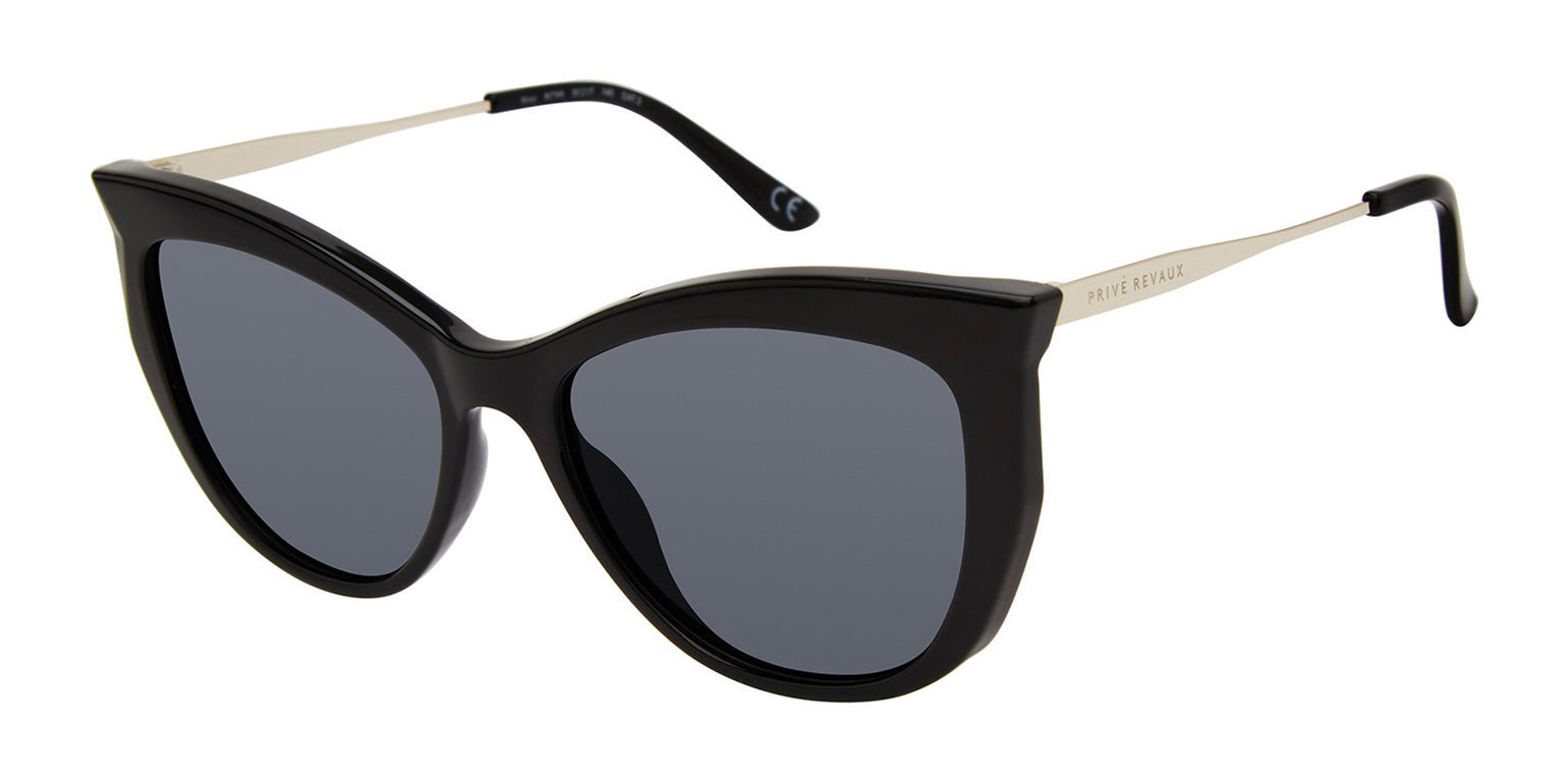 Black/Grey | Privé Revaux Moxy Trendy Womens  Sunglasses