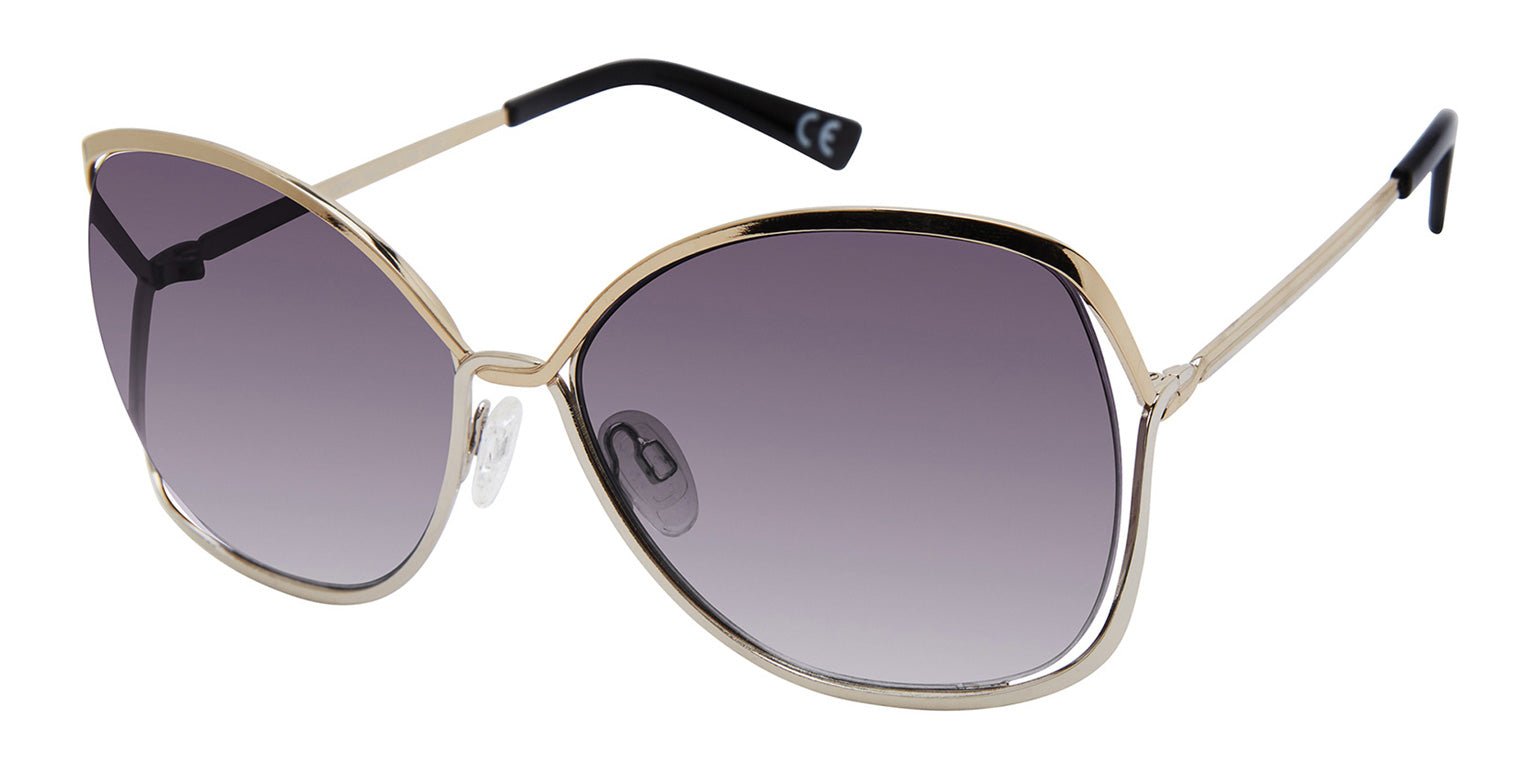 Gold Silver | Privé Revaux Sunfest Designer Butterfly Sunglasses